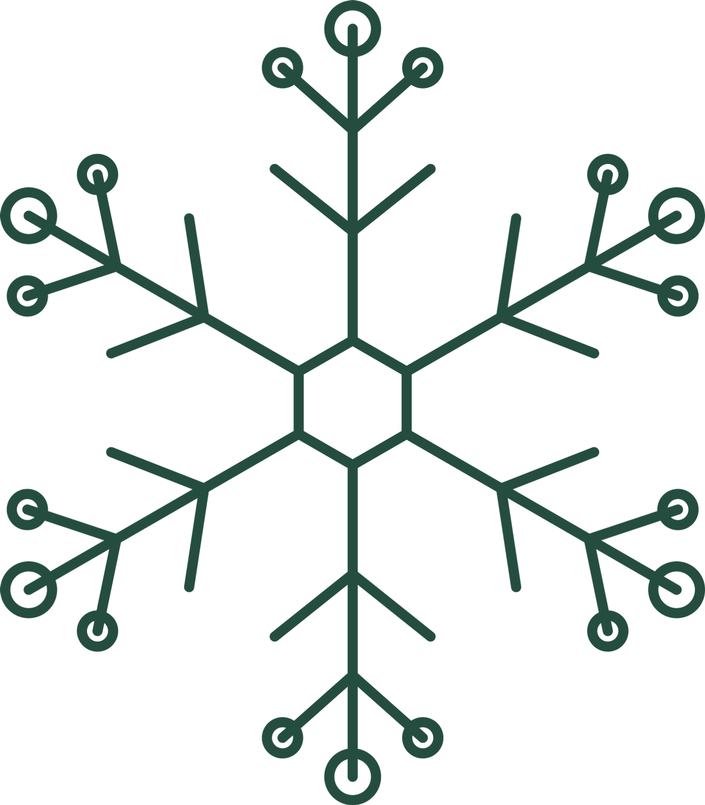 Pearl snowflake