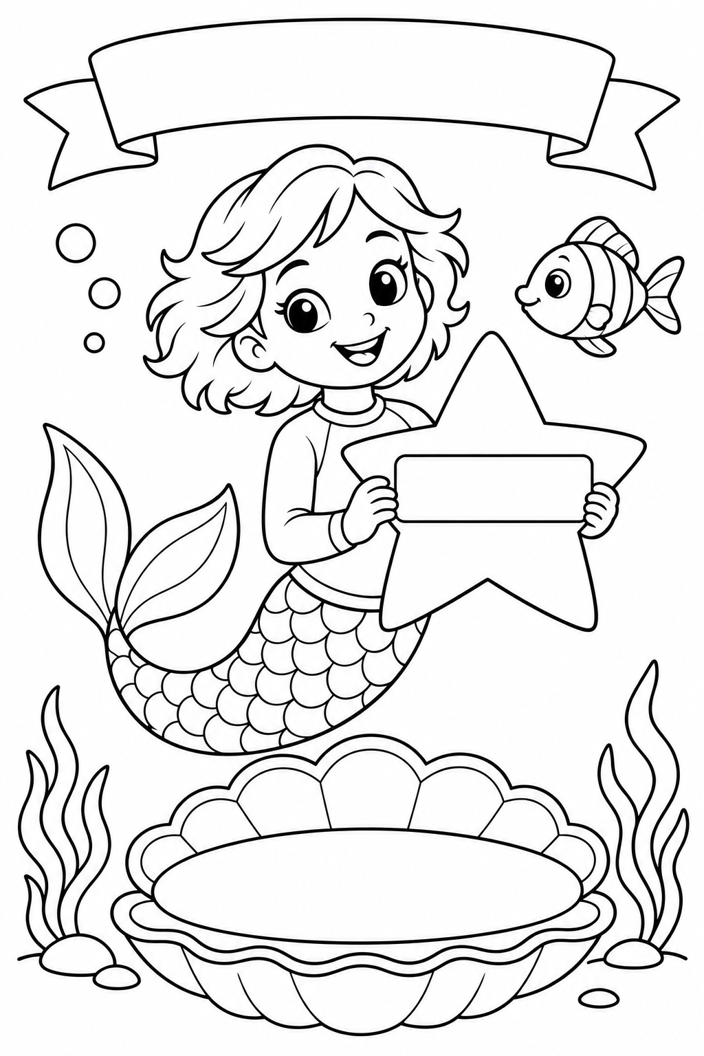 Une étoile pour la petite sirène