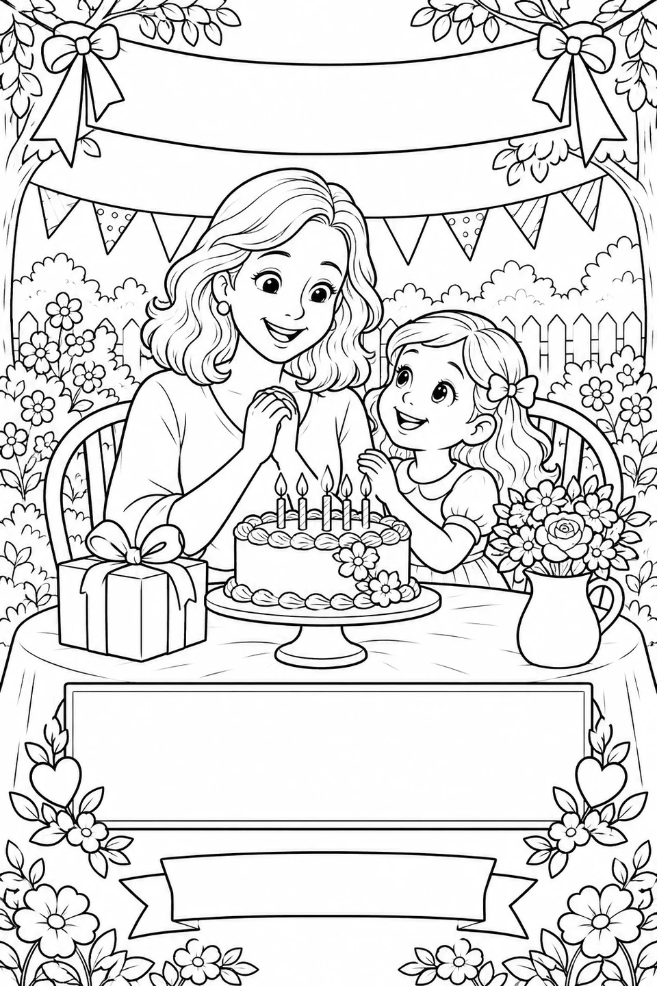 Mom's garden birthday