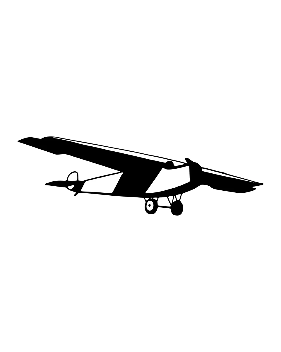 Klein propellervliegtuig