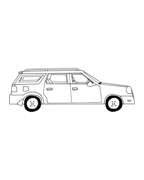 Family SUV Side View