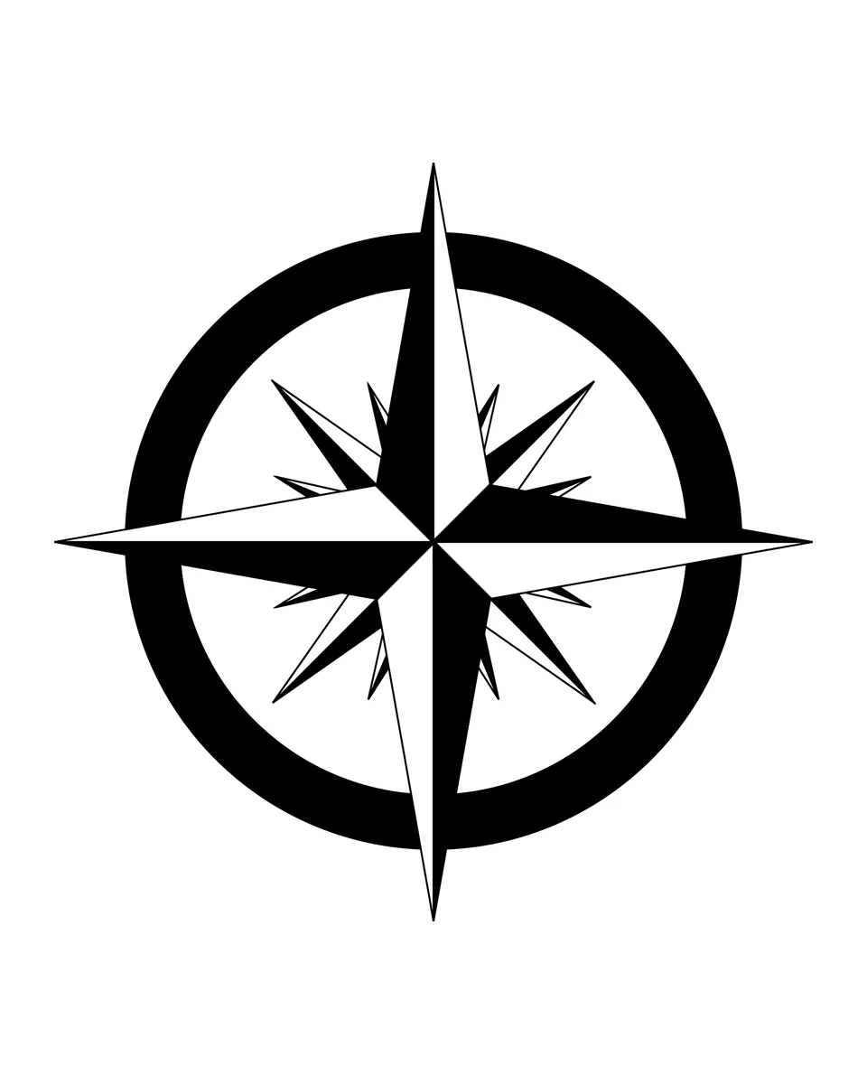 Eight-Point Compass Rose