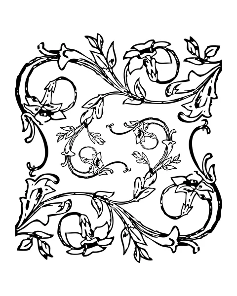 Climbing Floral Ornament