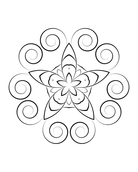 Flower with Spiral Petals