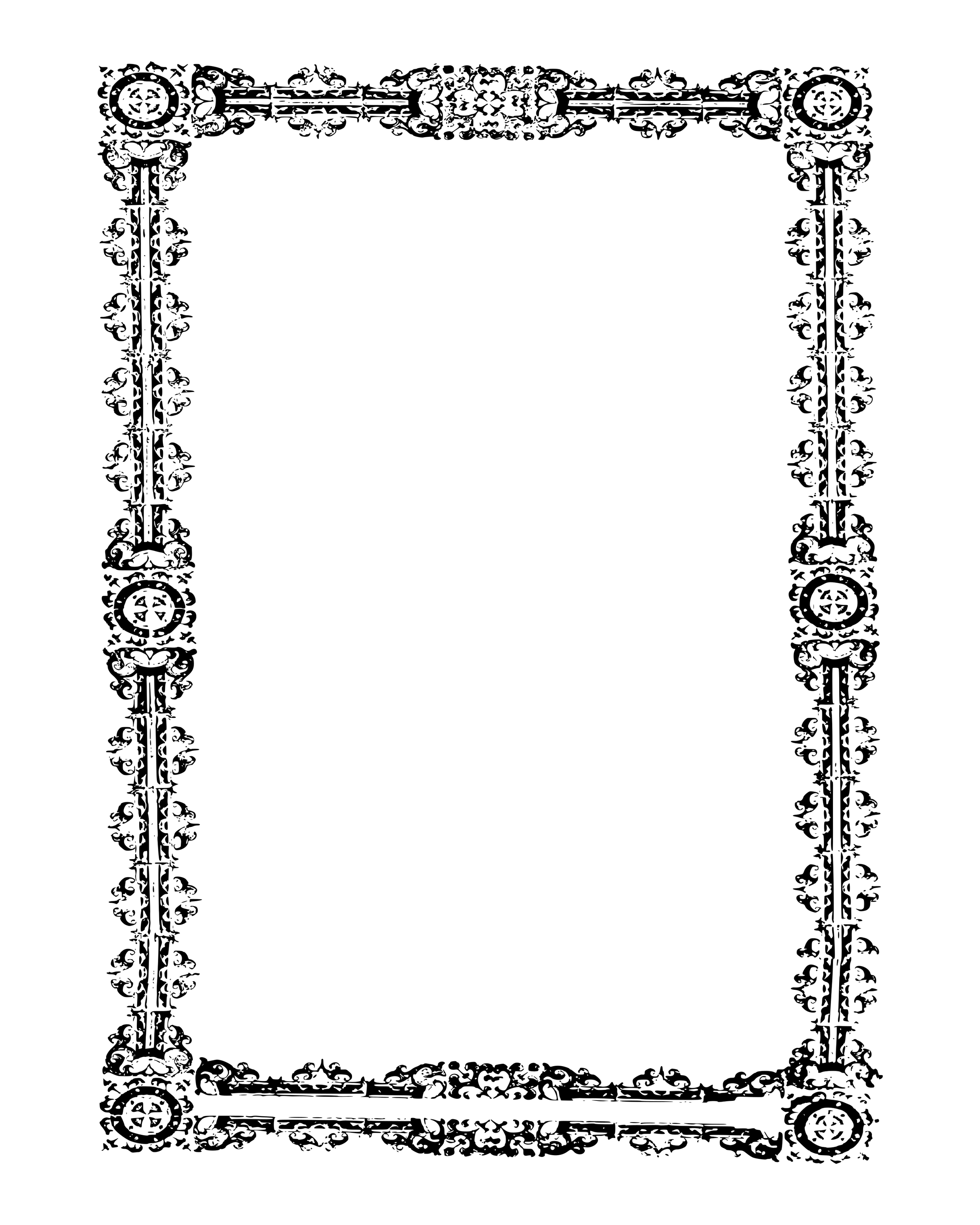 Rectangular Ornamental Frame