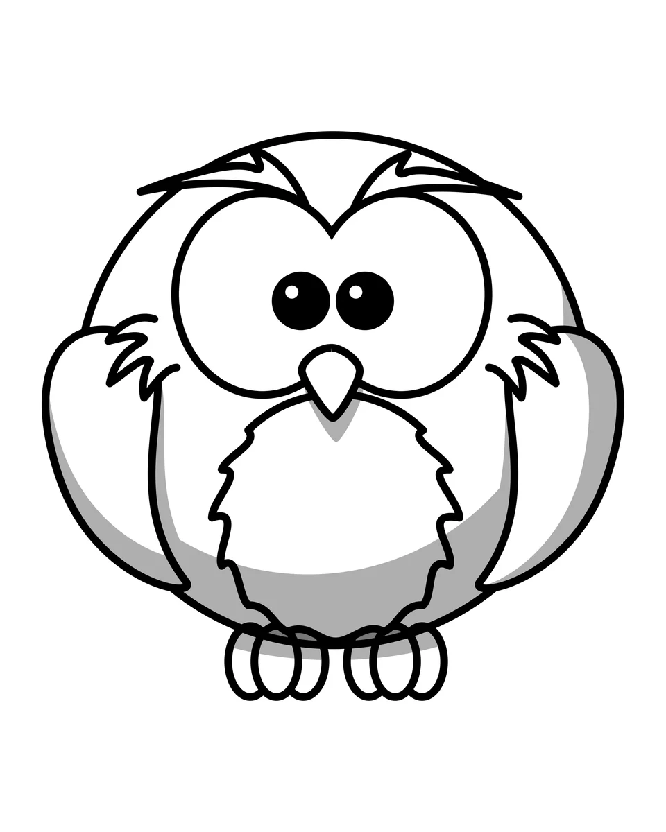 Wide-Eyed Owl