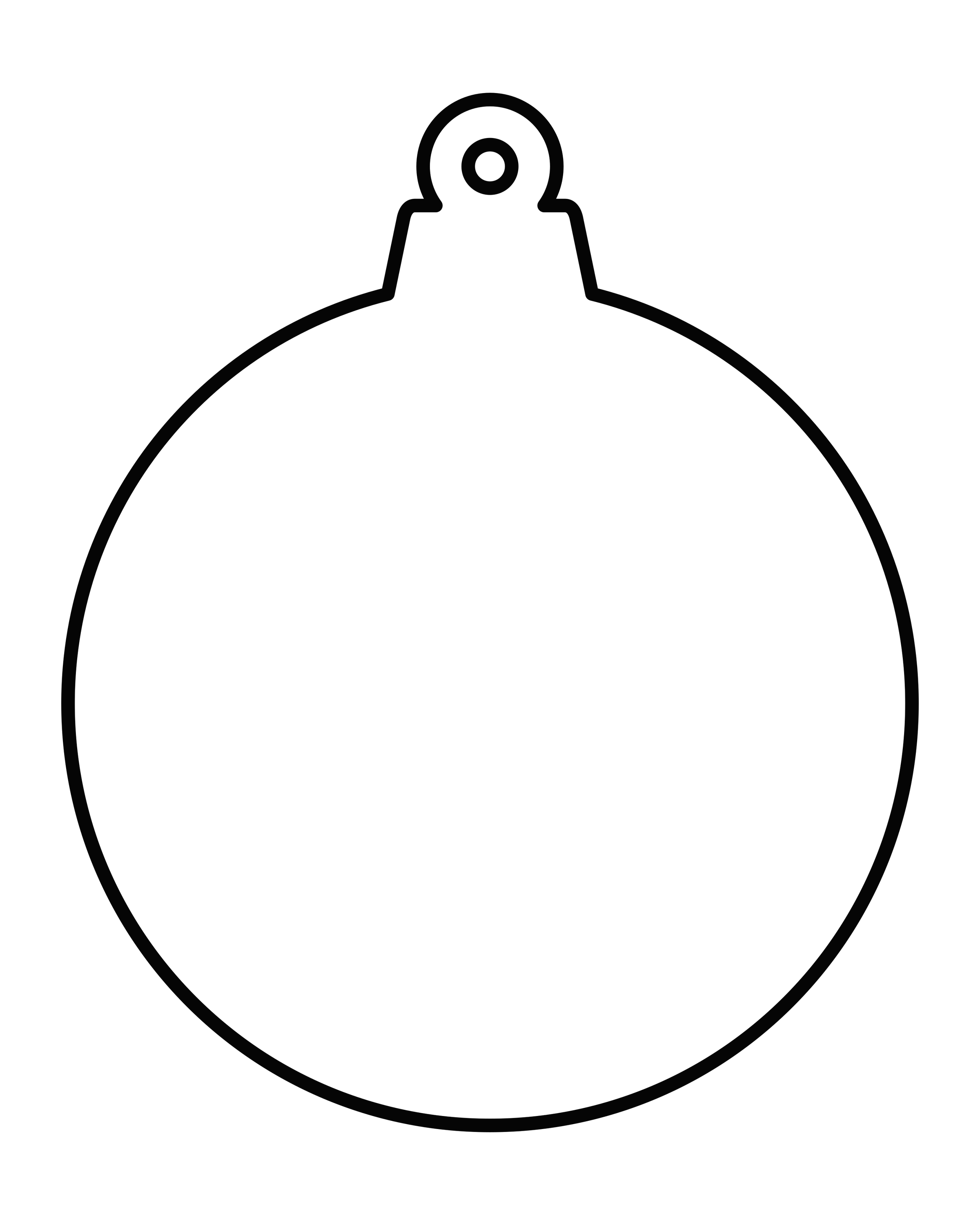 Round Christmas Ornament