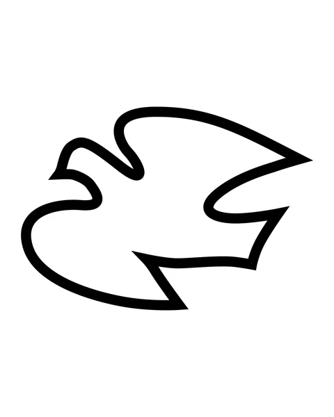 飛ぶハト
