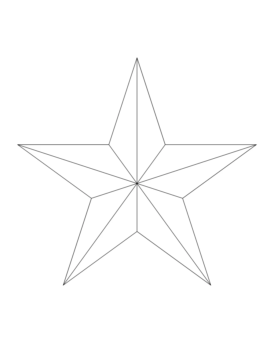 Étoile à facettes