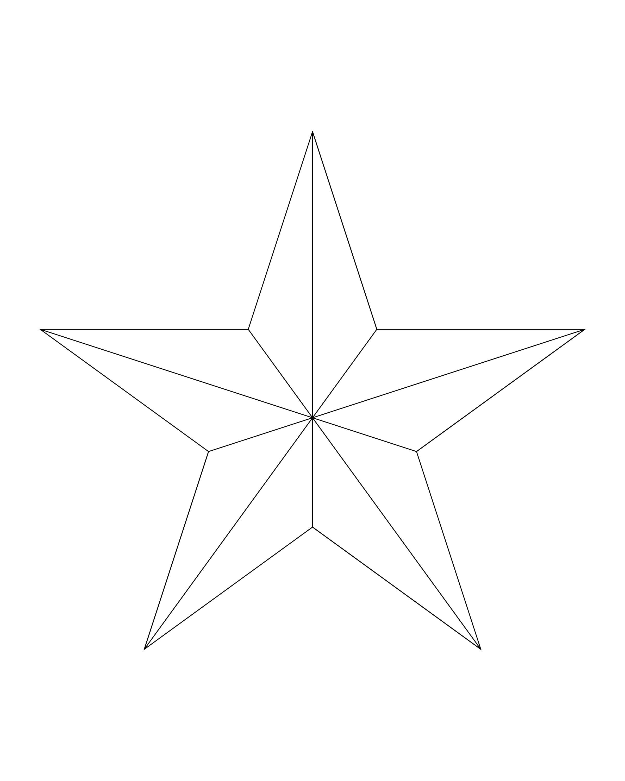 Facettierter Stern