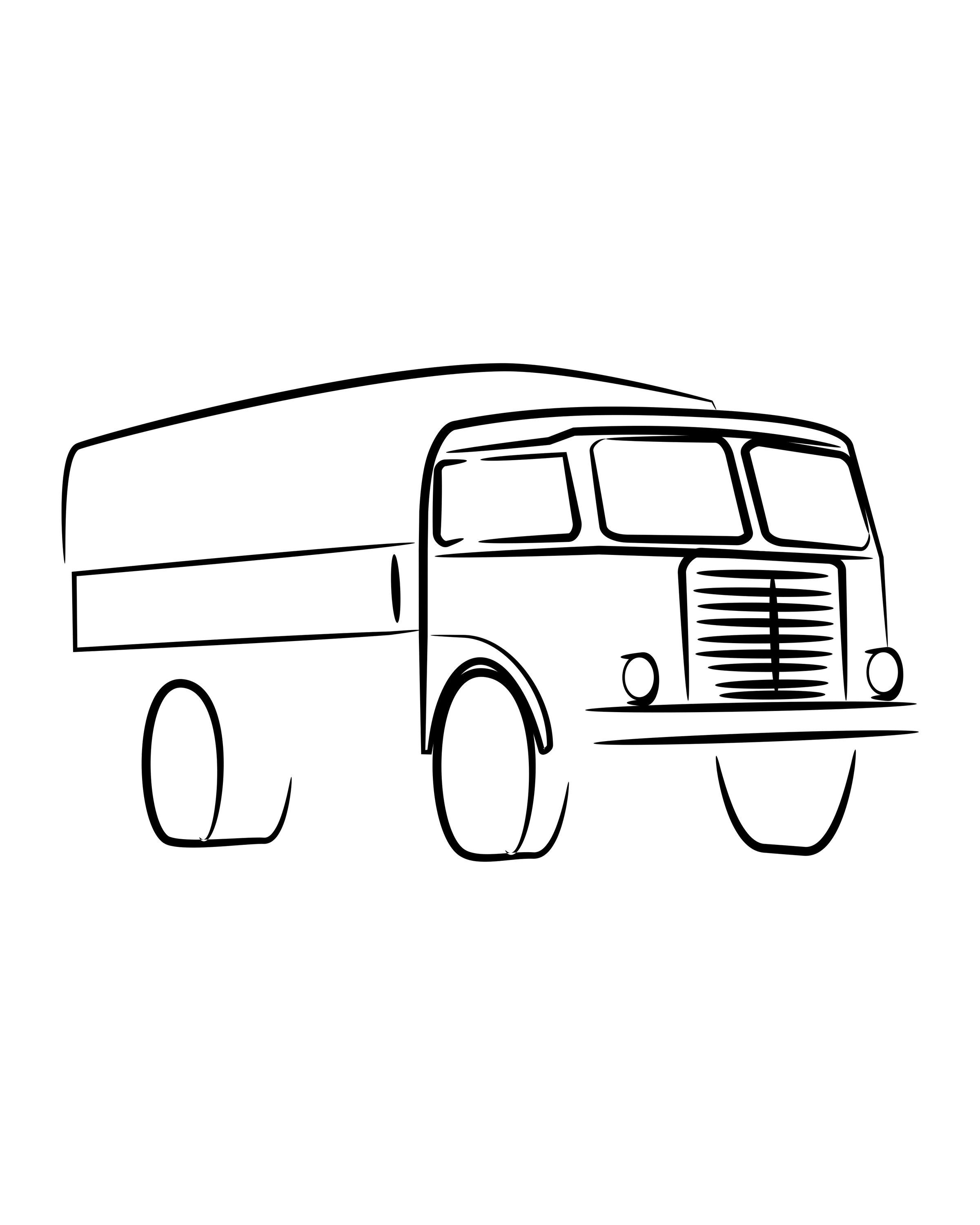Camion d'epoca con cassone