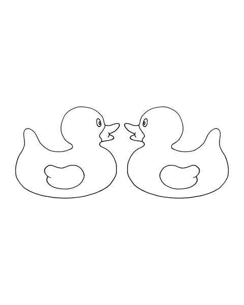 Two Rubber Ducks