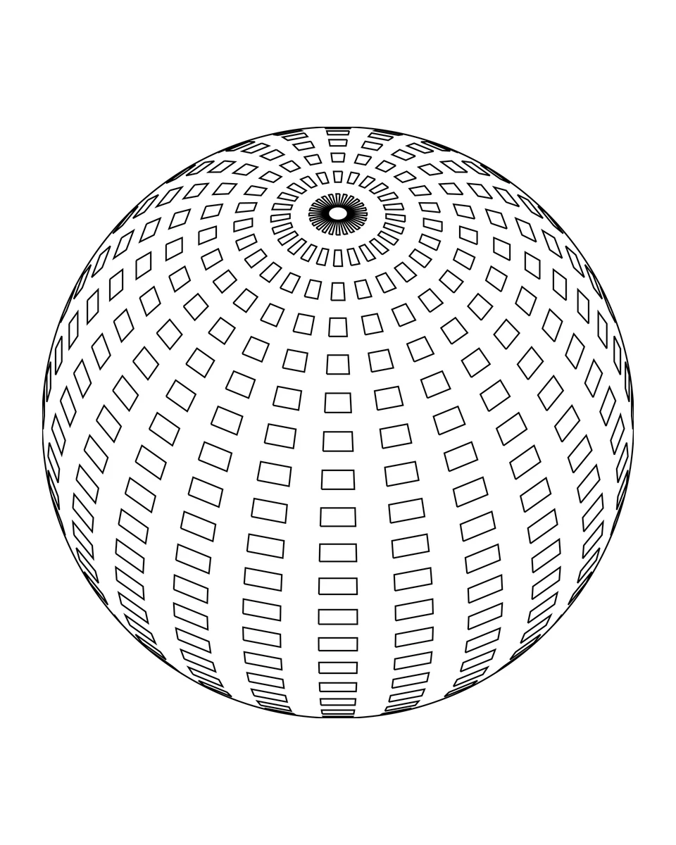 Patterned Sphere