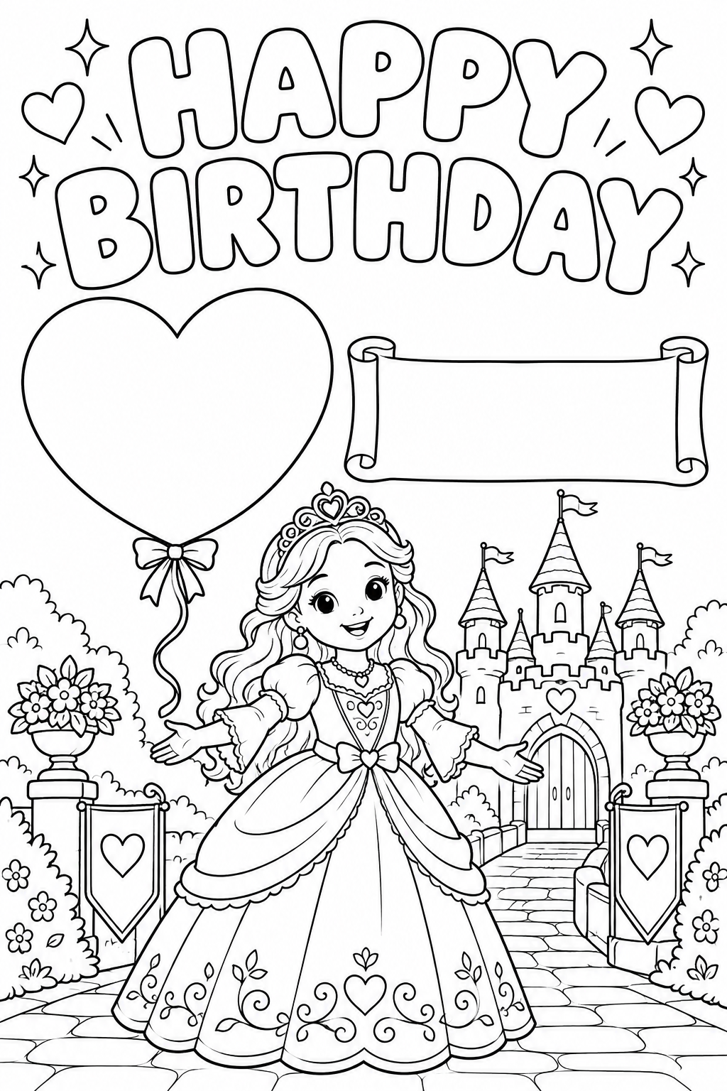 Princess Birthday Castle
