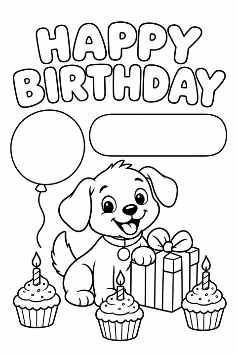 Puppy Birthday Surprise