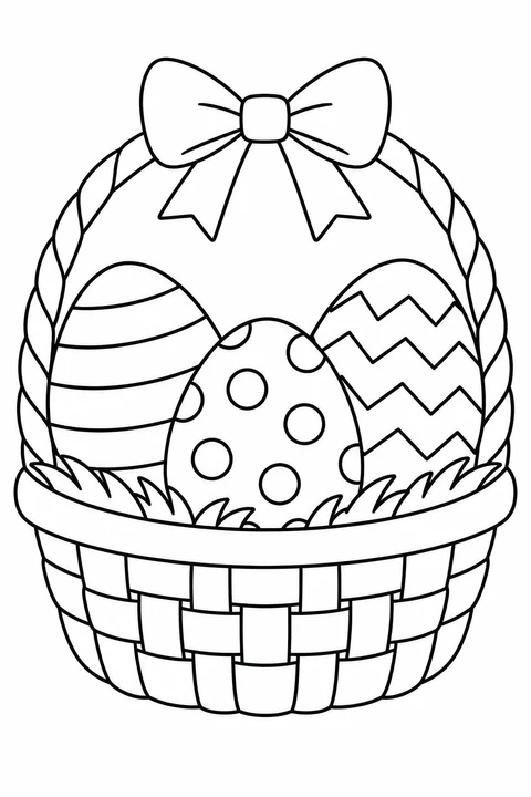 Basket of Easter Eggs