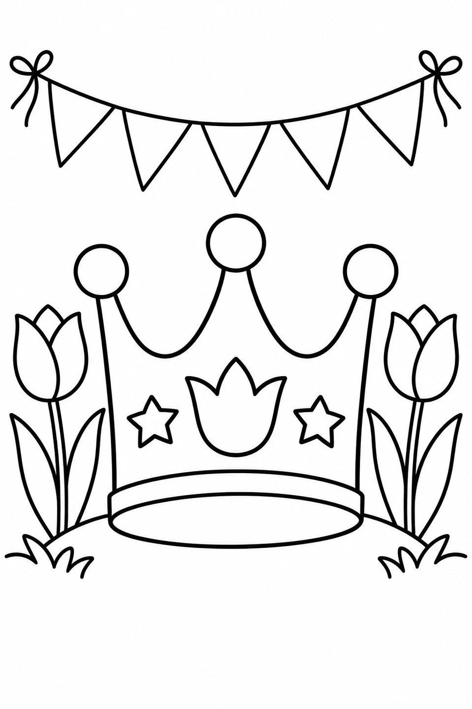 King’s Day Paper Crown