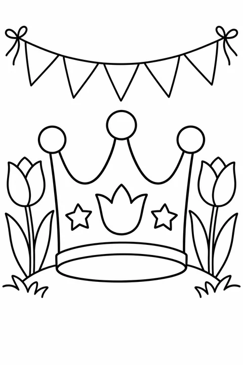 King’s Day Paper Crown
