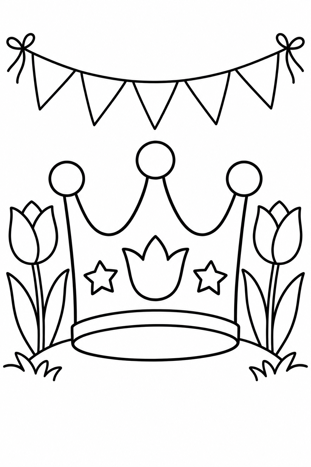 King’s Day Paper Crown