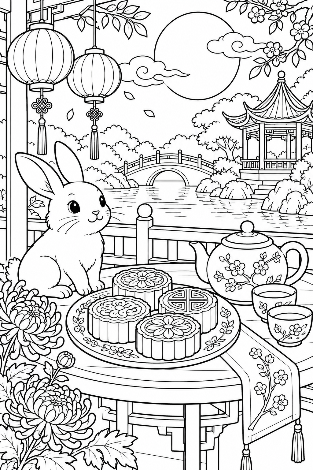 Mid-Autumn Garden Tea