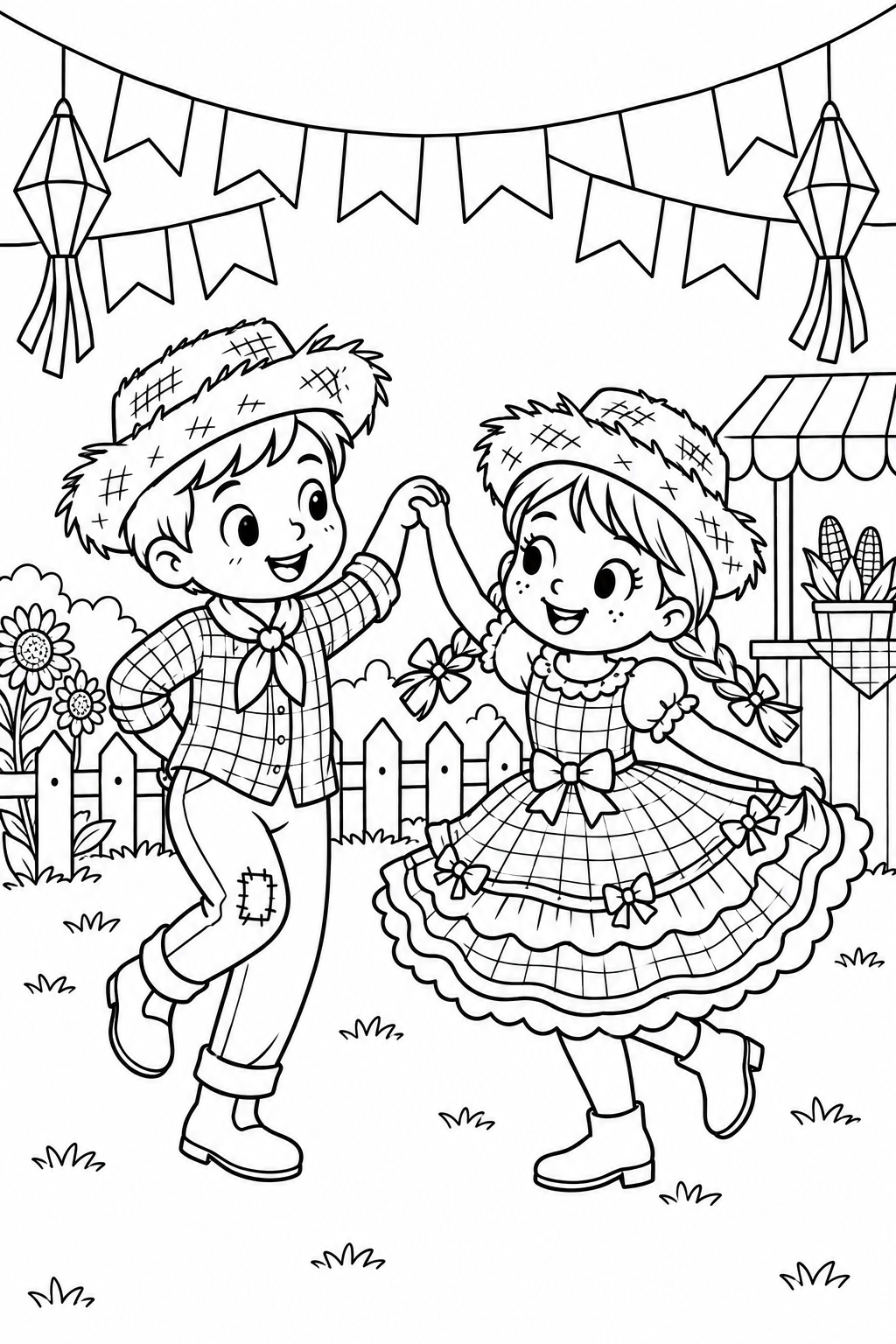 Dancing at São João