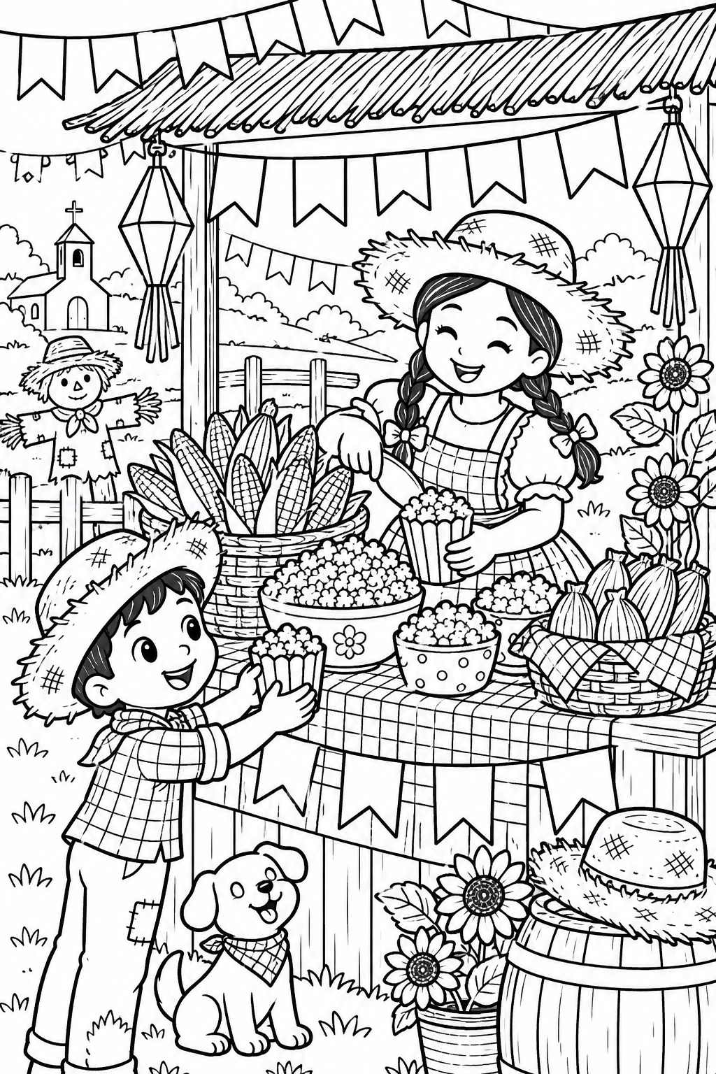 São João Snack Stall