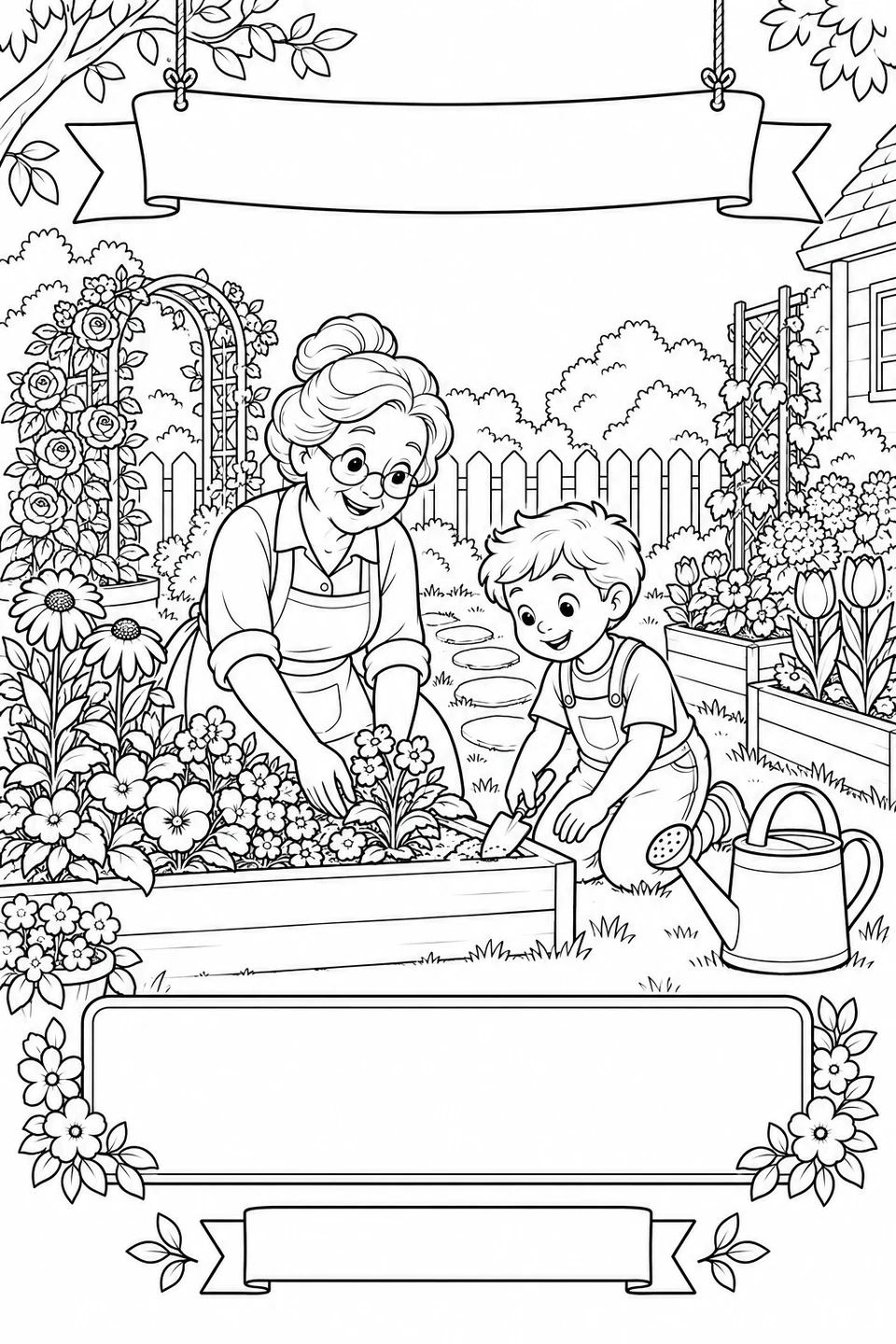 Thank you, Grandma: a garden day