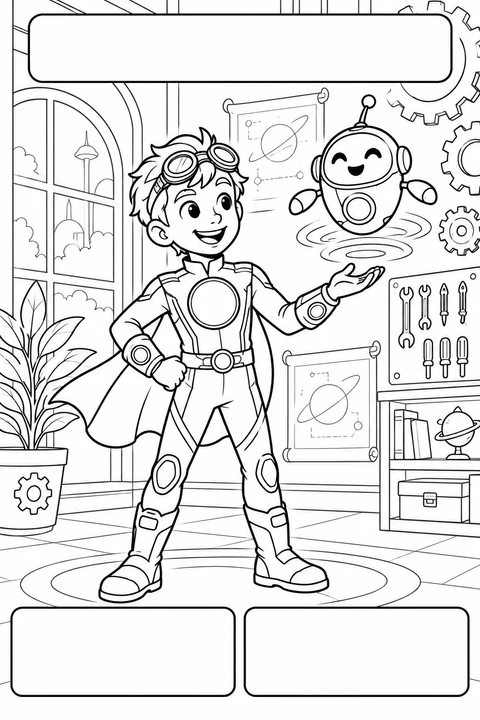 Robot-Lifting Inventor Hero