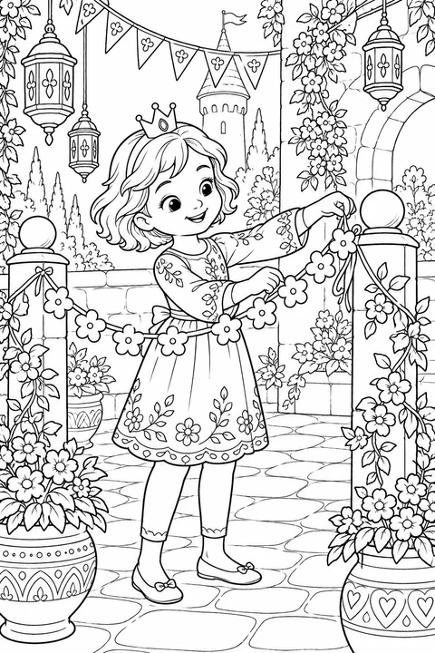 Princess Hanging Festival Garlands