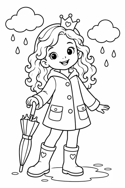 Princess in Rain Boots