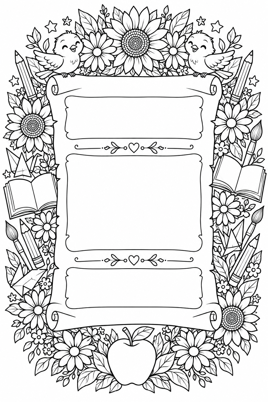 A thank-you wreath for a teacher